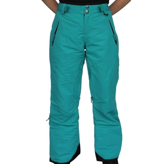 Snow Country Women's Insulated Ski Pants, Teal, L