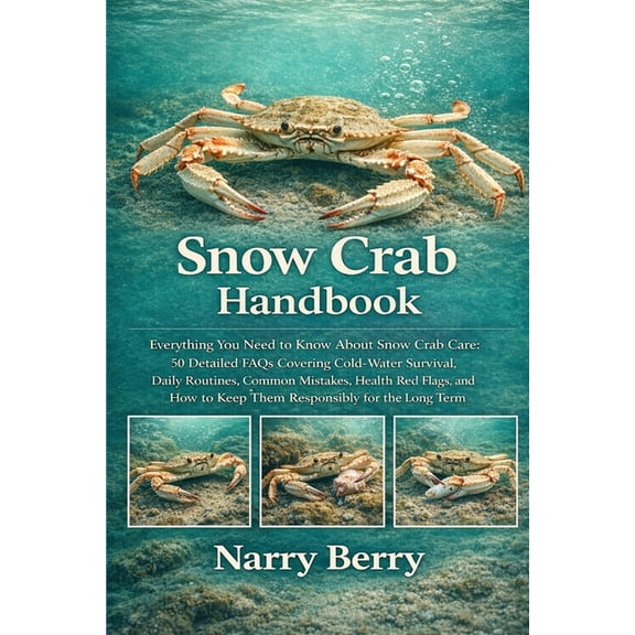 Snow Crab Handbook: Everything You Need to Know About Snow Crab Care: 50 Detailed FAQs Covering Cold-Water Survival, Dai, (Paperback)