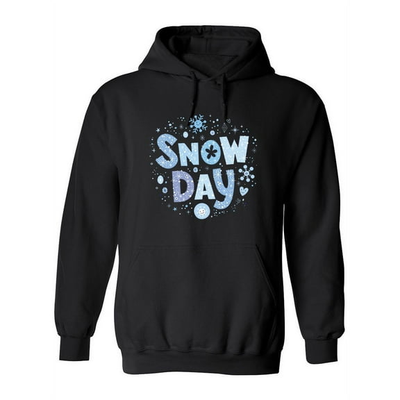 Snow Day Design Hoodie Women -Image by Shutterstock, Female Medium