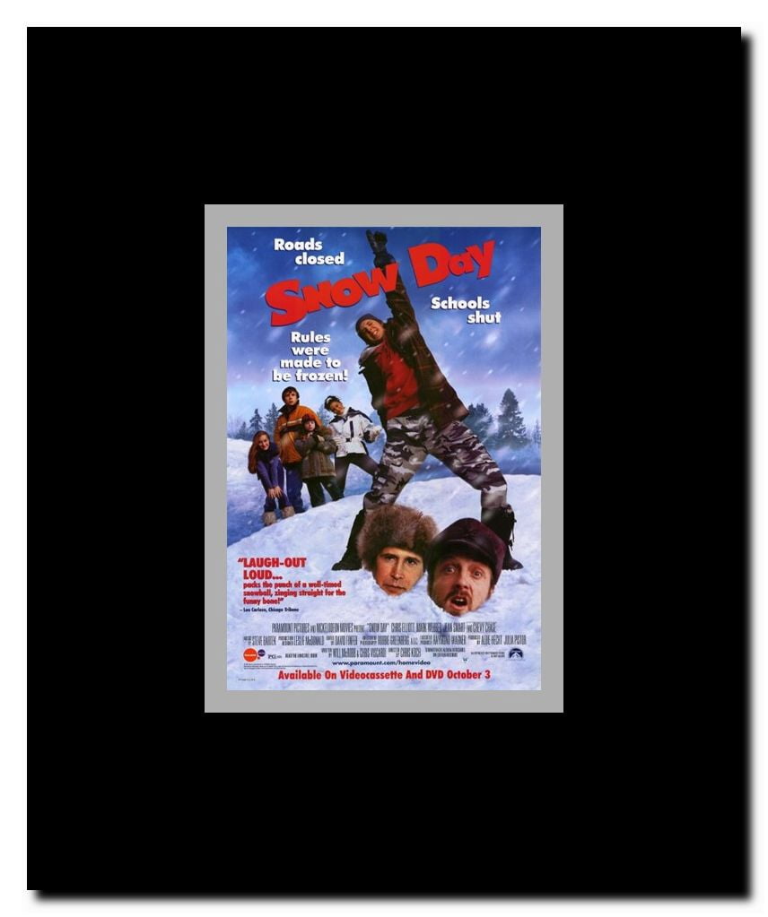 Snow Day Framed Movie Poster