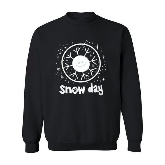 Snow Day Winter Sweatshirt Women -Image by Shutterstock, Female Large