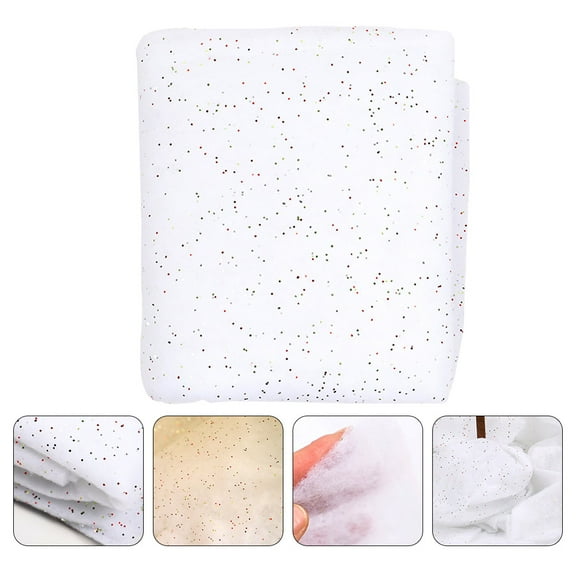 Snow Decor, 2 Sheets Christmas Fake Snow Carpet Artificial Snow Christmas Snow Prop (White)