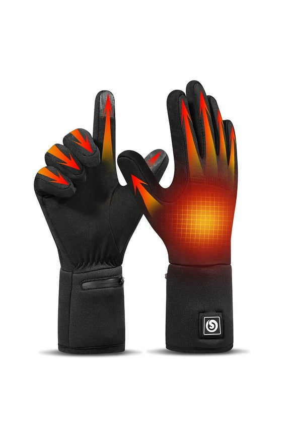 Rechargeable Heated Glove Liners - for Men Women Electric Battery Powered Hand Warmers for Winter Outdoor Work Hunting Fishing Riding Snowboarding Thin Gloves