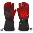 thumbnail image 1 of SNOW DEER Heated Gloves, Unisex Rechargeable Battery Powered Electric Heating Glove for Winter Outdoor Working Snow Ski Snowboarding Hunting Snowmobiling Motorcycle Riding, 1 of 9