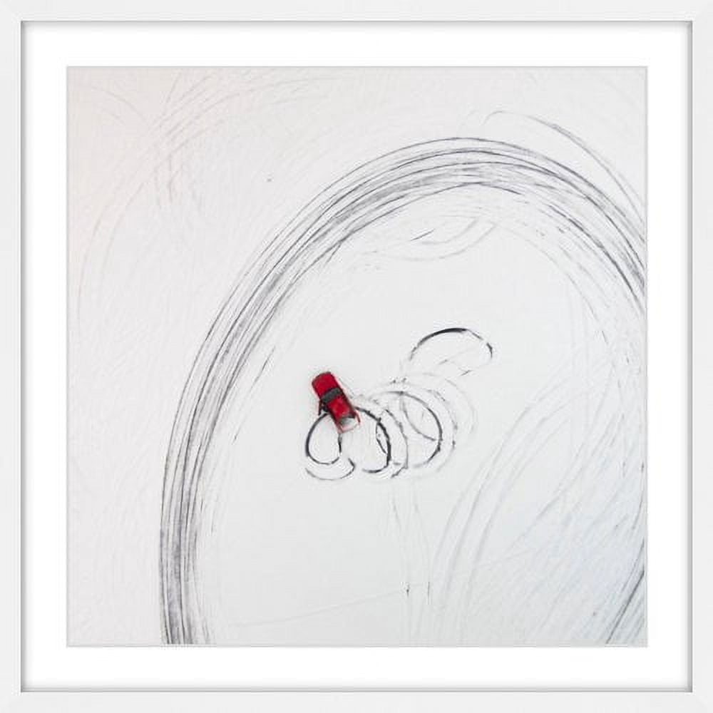 "Snow Donuts" by Karolis Janulis Framed Painting Print