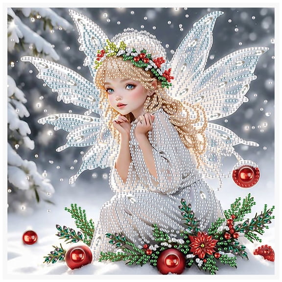 Snow Fairy Diamond Art Painting Kit