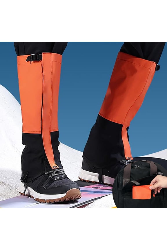 Snow Gaiters Leg Covers for Winter Sports Skiing Snowboarding Mountaineering Hiking Outdoor Adventure