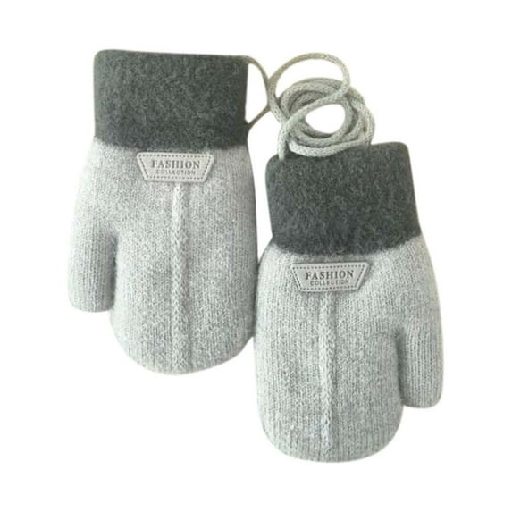 Snow Gloves for Girls Girl Thermal Mittens For Baby Snow Gloves For Kids Girls Boys Winter Snow Ski Glove Kintted Warm And Soft Gloves Gymnastic Gloves for Kids