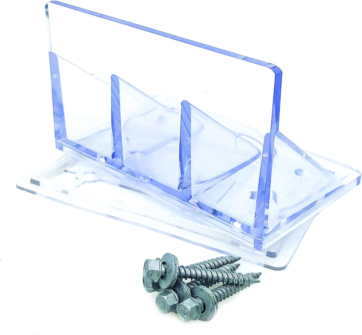 Snow Guard (Jumbo) UV Clear 20 Qty Includes And Mounting Hardware