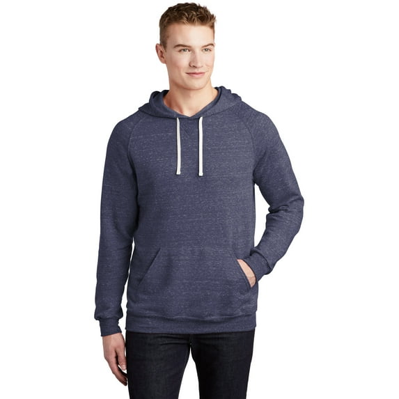 Snow Heather French Terry Pullover Hood Sweatshirt