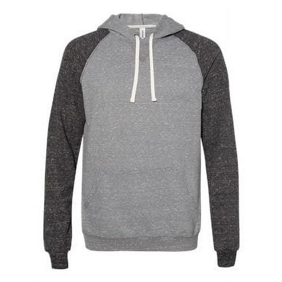 Snow Heather French Terry Pullover Hood Sweatshirt