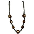 thumbnail image 1 of Snow Hill Himalayan Craft Fine Art High Quality Elegant Huge Beads Single Strand Necklace - MIx of Beads & Art Pendant Necklace - Handmade In Nepal, 1 of 3