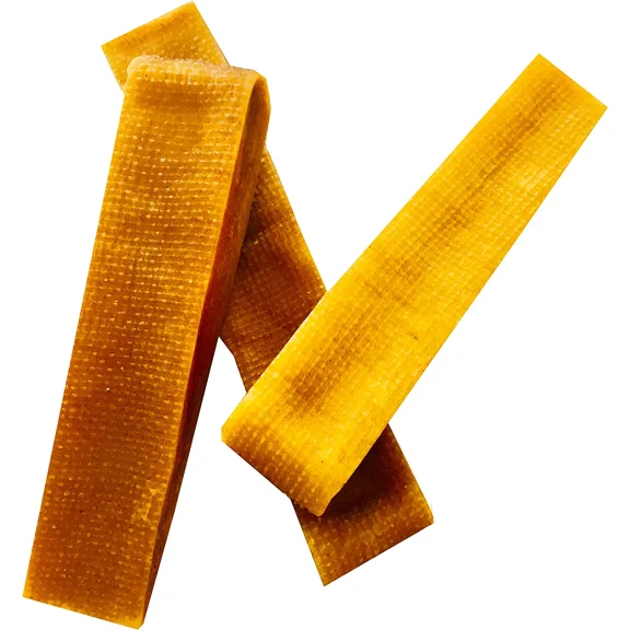 Snow Hill Himalayan Yak Cheese Dog Chews Best Fit Large Dog Below 40 lbs, Long Lasting Odor Stain Gluten GMO Free Protein-Rich Yak Golden Cheese Bone Treat Improved Oral Health - Made In Himalayas, Ne