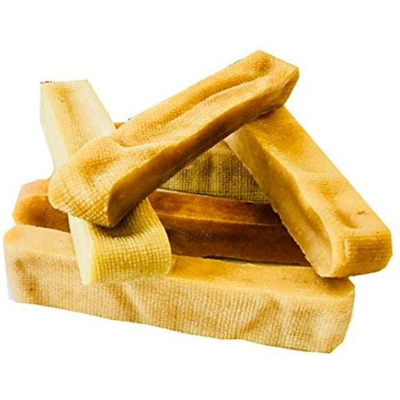 Snow Hill Himalayan Yak Cheese Dog Chews Monster/XXL 2 lbs Pack Long Lasting, Gluten GMO Free Protein-Rich Fresh Yaky Golden Cheese Bone Treats Improved Oral Health of Dogs - Himalayas, Nepal