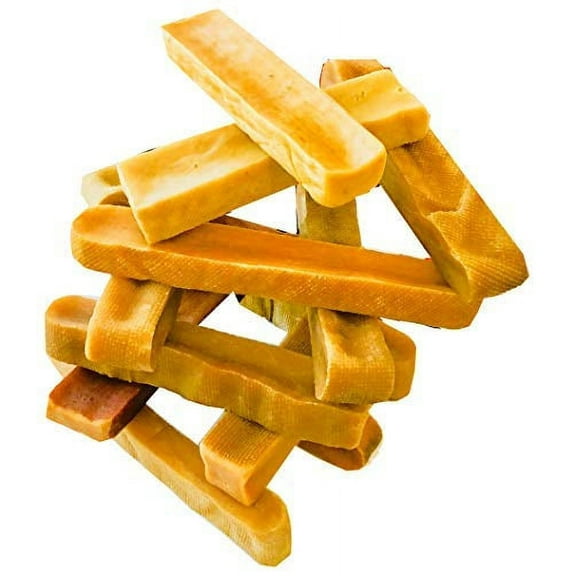 Snow Hill Himalayan Yak Cheese Dog Chews Monster/XXL 3 lbs Pack Long Lasting, Gluten GMO Free Protein-Rich Fresh Yaky Golden Cheese Bone Treats Improved Oral Health of Dogs - Himalayas, Nepal