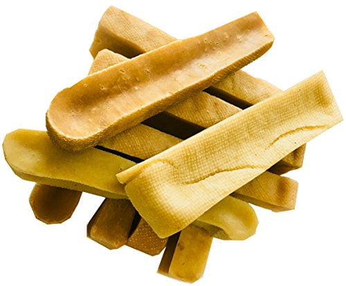 Snow Hill Natural Himalayan Yak Milk Dog Chews | XL 10 Pieces Bulk Pack Long Lasting, Odor Stain Gluten GMO Free Protein-Rich Treat for improved Oral Health | Yaky Cheese Treats for Crazy Chewer