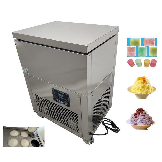 Snow Ice Freeze Maker Ice Cylinder Freezing Making Machine 220V ...