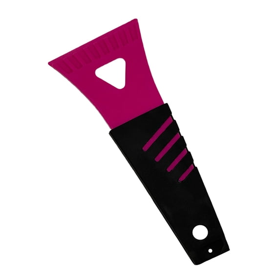 Snow and Ice Scraper, 7.17'' Portable Ice Scrapers for Car Windshield,Ice Scrapers for Car Windshield, Detachable Snow Removal Tool with Ergonomic Grip,Winter Car Accessories(Z2-Pink)