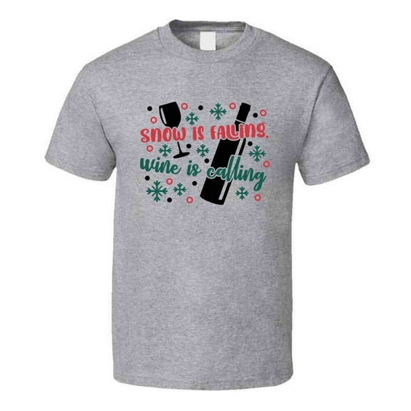 TrendyTees Relaxed Fit Solid Print Holiday T-Shirt, Men's