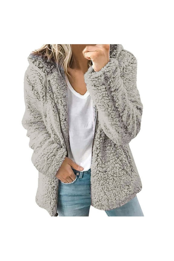 Snow Jackets for Women Waterproof Coats Cold Weather Outwear Shearling Shaggy Sherpa Lined Anoraks