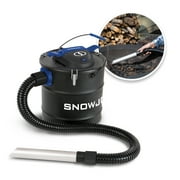 Snow Joe Bagless Corded Electric Ash Vacuum Cleaner with 4.8 Gallon Metal Canister, 5-Amp