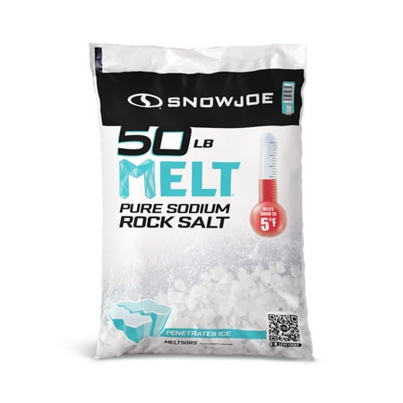 Snow Joe - Pure Sodium Rock Salt Ice Melter