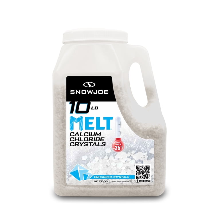 Snow Joe Calcium Chloride Crystals Ice Melter, 10 lb. Jug