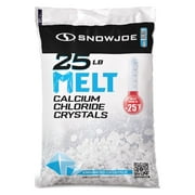 Snow Joe Calcium Chloride Crystals Ice Melter, 25lb Bag