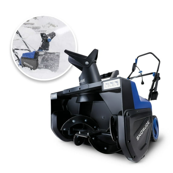 Snow Joe 15A Electric Walk Behind Snow Blower with Dual LED Lights, SNJ-SJ627E