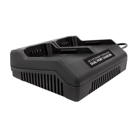 Snow Joe + Sun Joe 40-Volt iONMAX Lithium-Ion Battery Dual-Port Charger