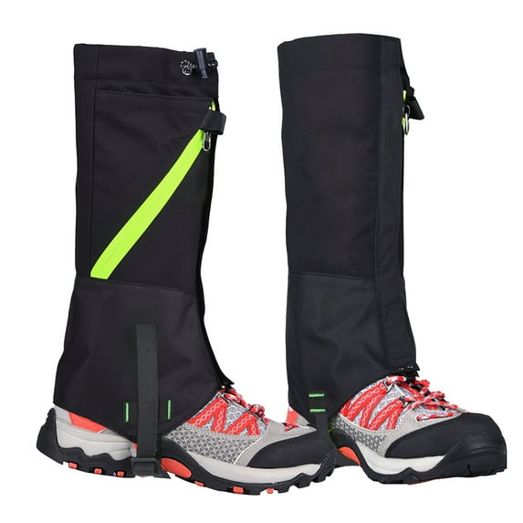 Snow Leg Gaiters, Waterproof Boot Gaiters for Hiking, Ultra Anti-Tear, for Outdoor Skiing