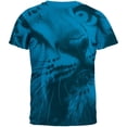 thumbnail image 1 of Snow Leopard Cub Ghost Close Up Sapphire Adult T-Shirt - Medium, 1 of 2