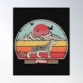 thumbnail image 1 of Snow Leopard Design. Retro Style Product Poster Wall Art, Modern Wall Decor For Living Room Bedroom, 12x18 UNFRAMED, 1 of 3