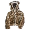 thumbnail image 1 of Snow Leopard Hooded Jacket - Small, 1 of 1