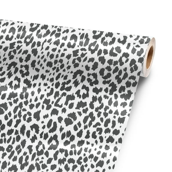 Snow Leopard Print 48” x 52” Vinyl Wrap Sheet for large or custom items | 3M wrap DIY to custom gear of all types and sizes, including vehicles, boats, appliances, furniture, atv’s,