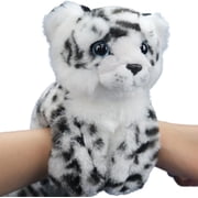 Snow Leopard Stuffed Animal Plush Toy, Snow Leopard Plush Slap Bracelet, Snow Leopard Plushies