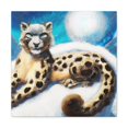 thumbnail image 1 of "Snow Leopard Surrealism" - Canvas, 1 of 1