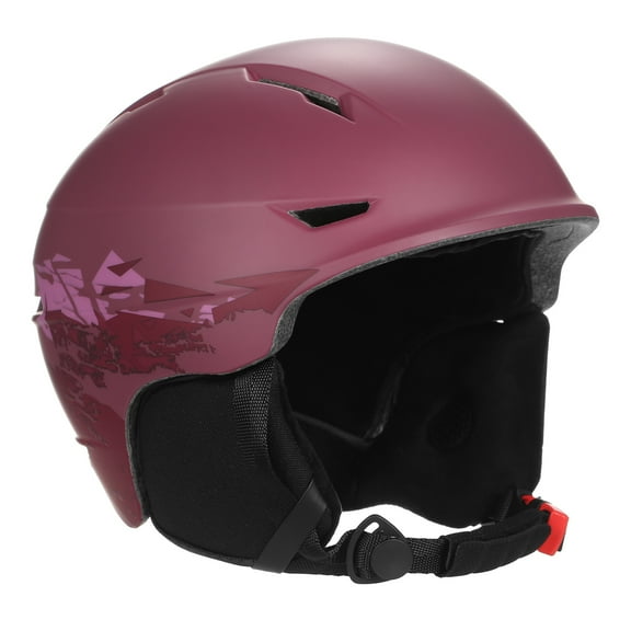 Snow Lixada Snowboard Helmet With Detachable Earmuff Men Women Safety Skiing Helmet With Goggle Fixed Strap Professional Skiing Snow Sports Helmet