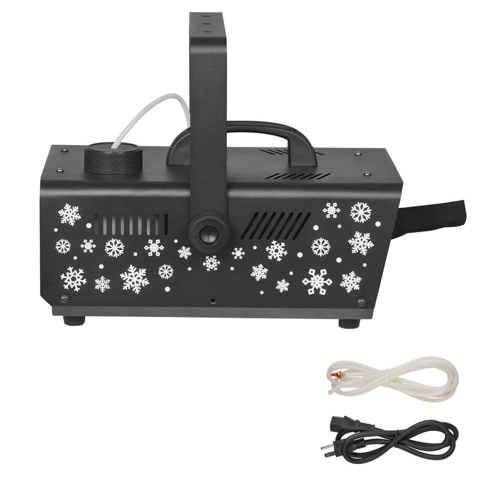 Snow Machine, 650W Handheld Hanging Fake Snow Maker, Snowmaking Machine with Portable Handle, Outdoor & Indoor Artificial Snowflake Maker for DJ Stage Parties Christmas Decor