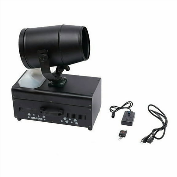 Snow Machine Shaking head Snow Storm Machine Artificial Snowflake Generator 2000w Remote 2KW Snowflake Machine Snow Effect Machine Fake Snow Making Machine Snow Blowing Club Effects Stage Shaking Head