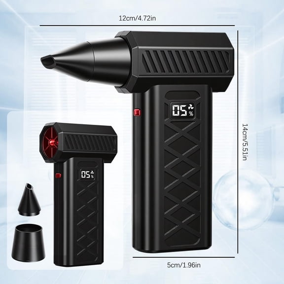 Snow Master Pro LED Turbo Blower, 130,000 RPM Portable Snow Whiz Turbo Blower,Mini Turbo Snow Blower, Blower for car with Dual Mode Design,for Vehicle Snow Removal and Home Cleaning