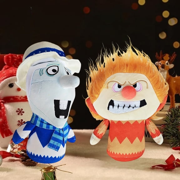 Snow Miser Holiday Collectible Plush, Character Doll, Kid Approved Play Toy For Playroom Floors, Window Nooks And Christmas Themed Party Backdrops
