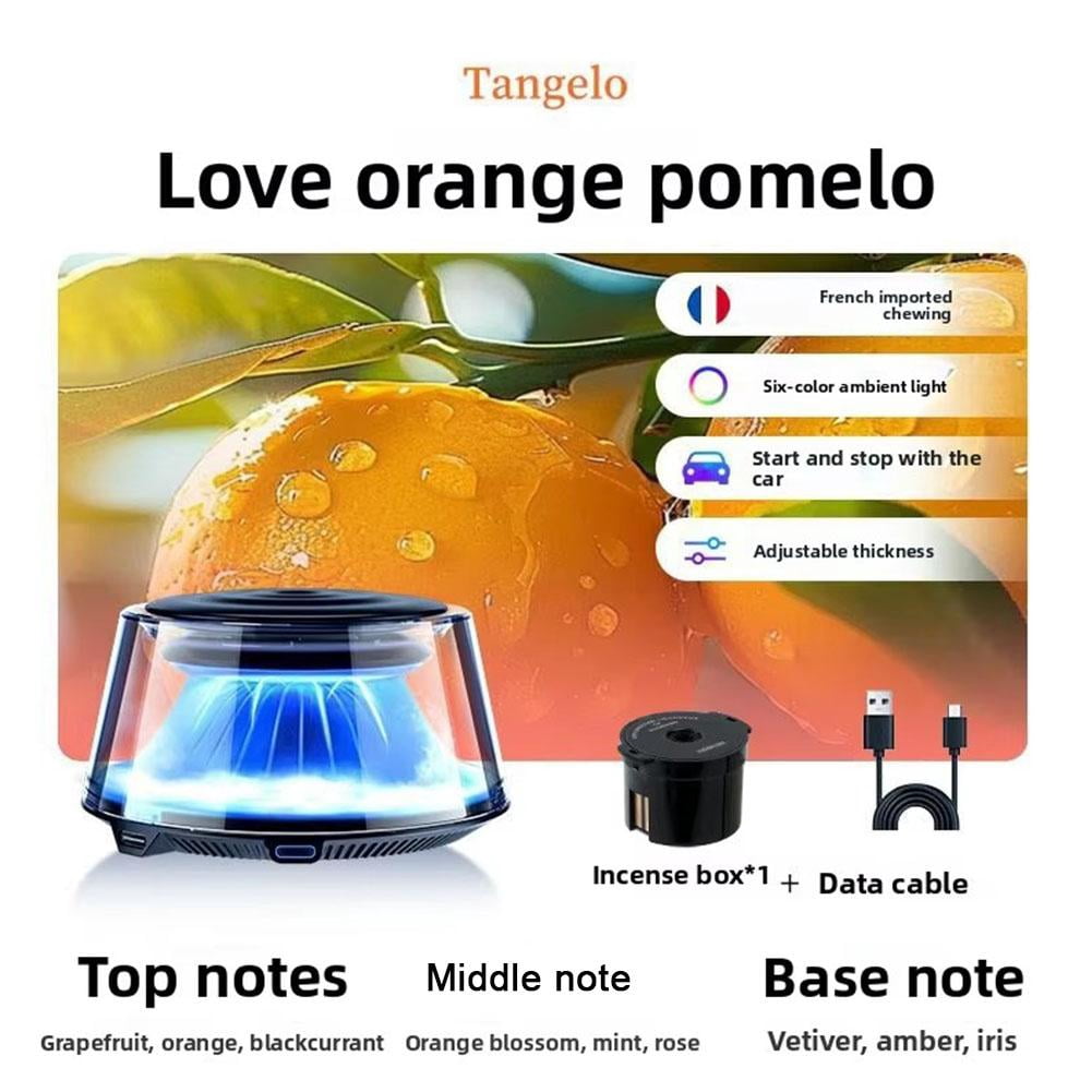 Snow Mountain Smart Car Fragrance Diffuser Rechargeable Diffuser Auto ...