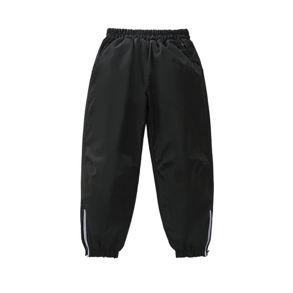 Snow Pants Waterproof Lined Winter Warm Ski Rain Pants for Boys Girls Hiking Sweatpants Joggers Pockets