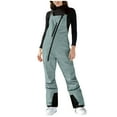 thumbnail image 1 of Snow Pants Womens Sevevn Women's Snow Ski Overalls Windproof Insulated Romper Snowpants, 1 of 8