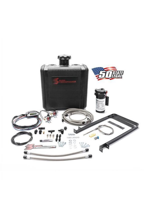 Stg 3 Boost Cooler Water Injection Kit TD Univ. (SS Braided Line and 4AN Fittings)