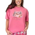 thumbnail image 1 of Snow Place Like Home Pun Quote with Winter Cabin in the Woods Art, Crunchberry Comfort Colors T-Shirt, 2XL, 1 of 1