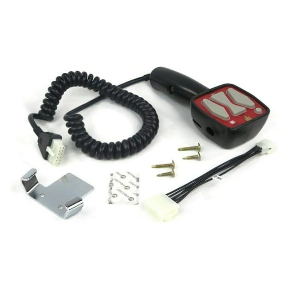 Snow Plow Handheld Controller 9400, Western 56462, S.A.M. 1306902 Replacement - 12-Pin Straight Blade Control with Adapter & Bracket