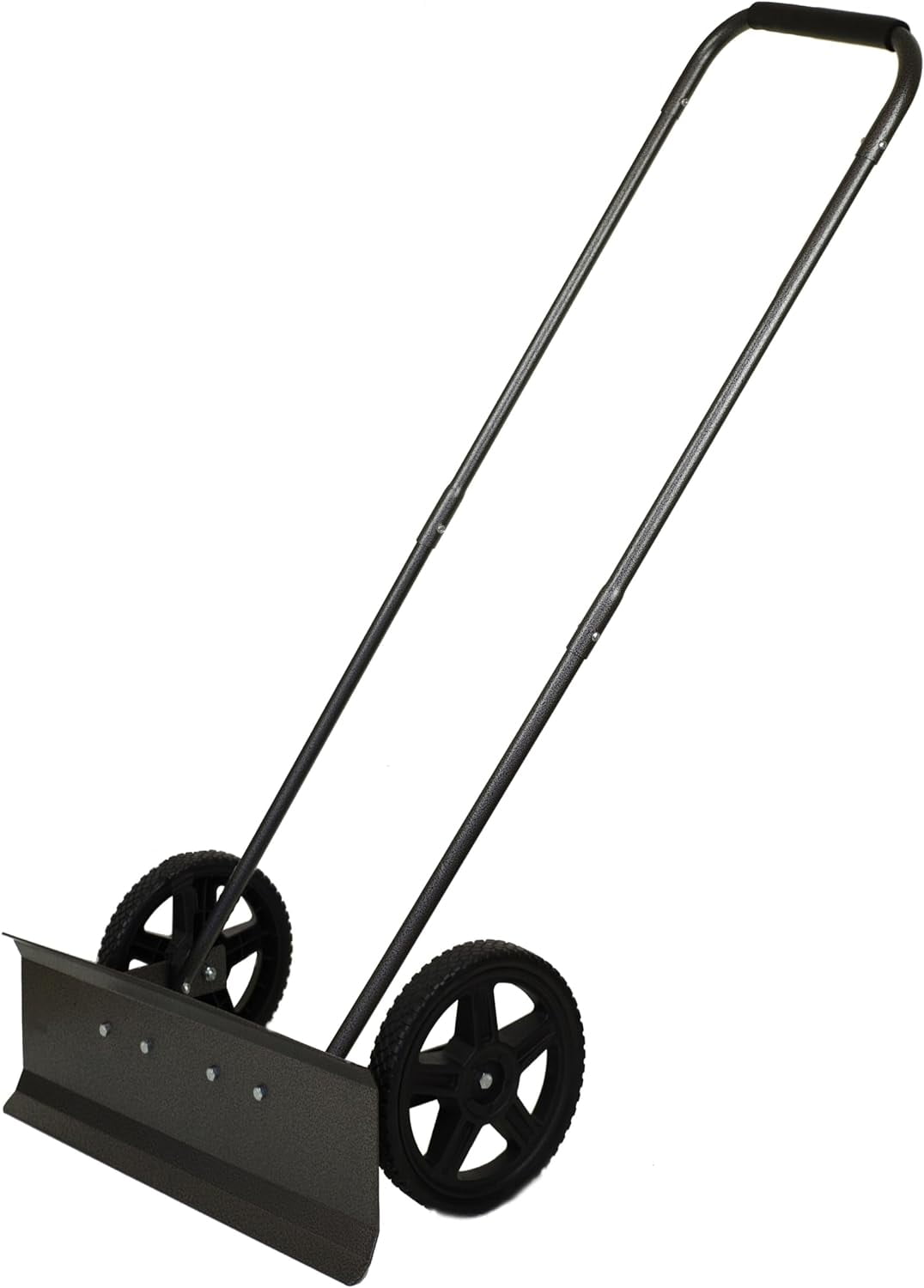 Snow Plow Rolling Push Shovel HeavyDuty Snow Shovel with Wheels