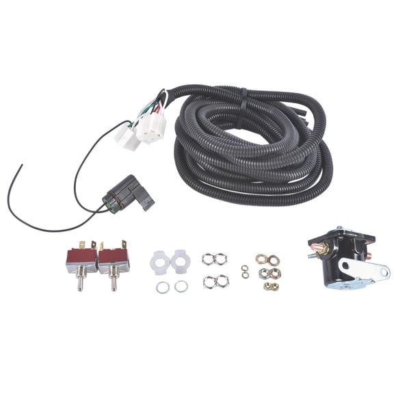 Snow Plow Wiring Harness - Double Toggle Control, OEM: 15478, 21918, 1306080, 1306075, 1306070, E47/E46/E57/E60 Compatible